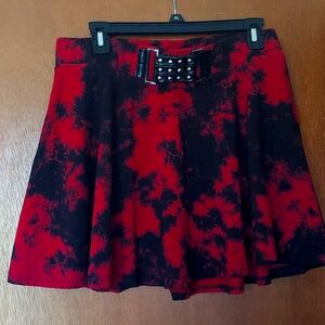 Midnight Hour Tie Dye Skater Skirt
